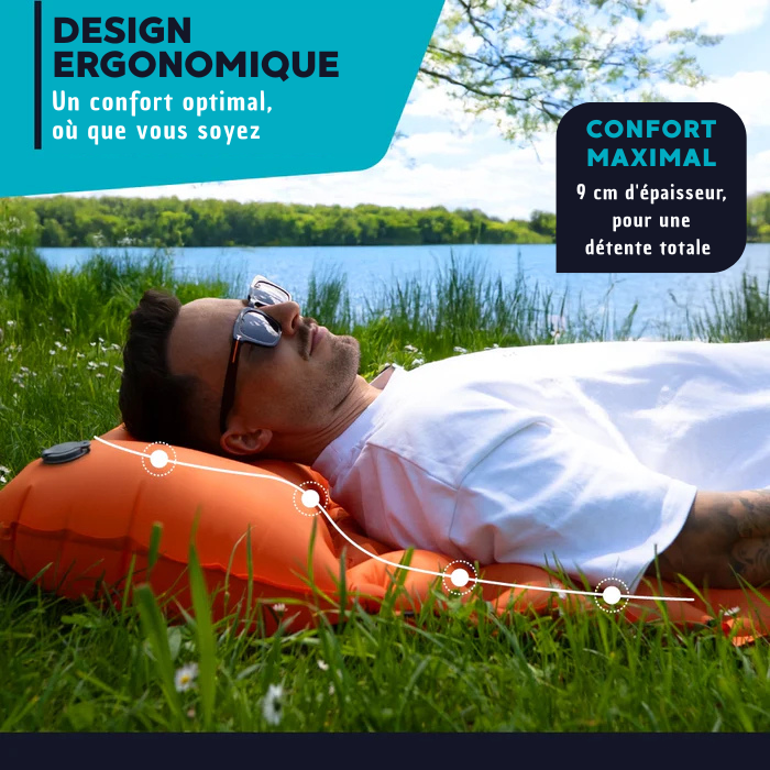 AVIKA - Matelas gonflable ultra polyvalent