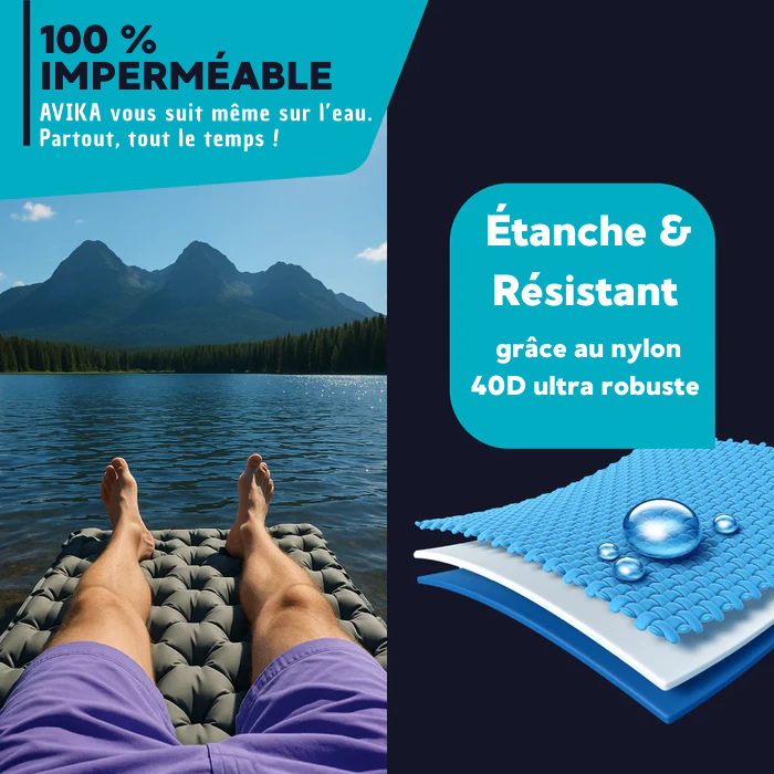 AVIKA - Matelas gonflable ultra polyvalent